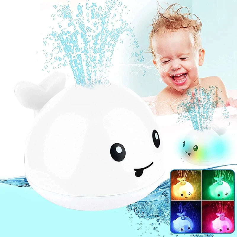 Rechargeable Whale Light-Up Bath Toy