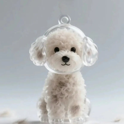 Pet Hair Keychain