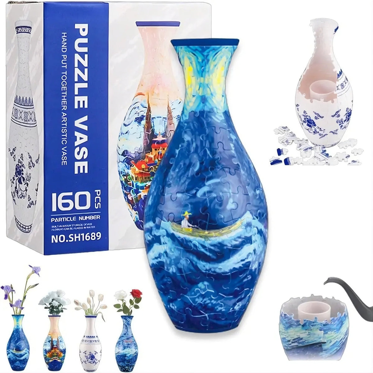 3D Vase Puzzle