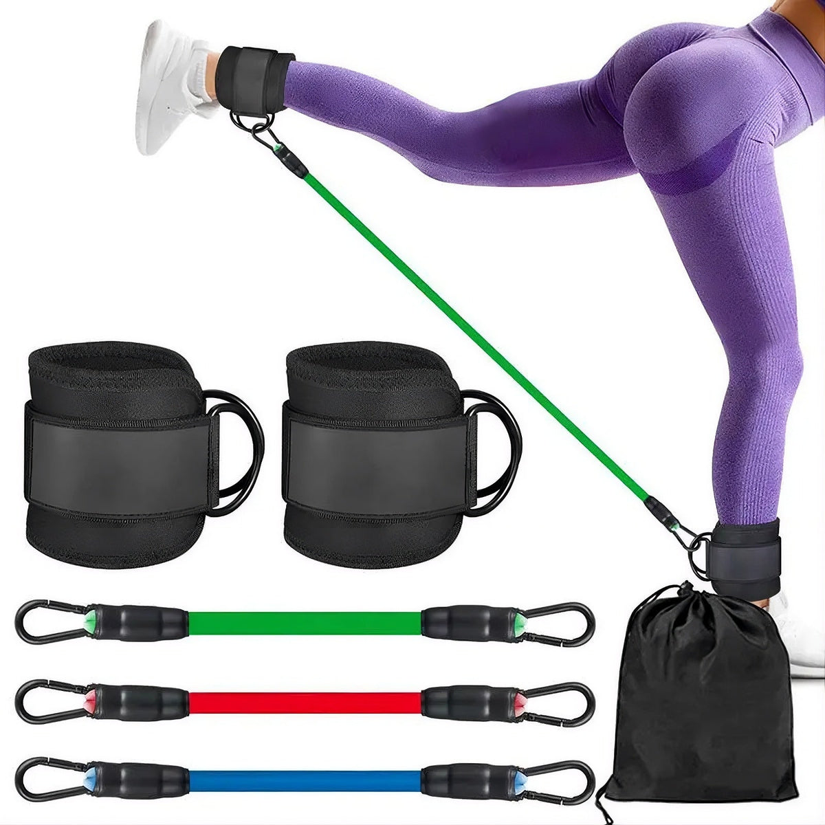 Ankle Resistance Bands Set For Home Workout
