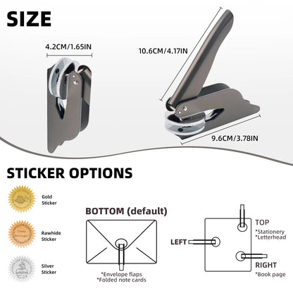 Custom Embosser for Books