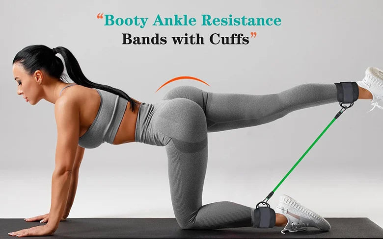 Ankle Resistance Bands Set For Home Workout