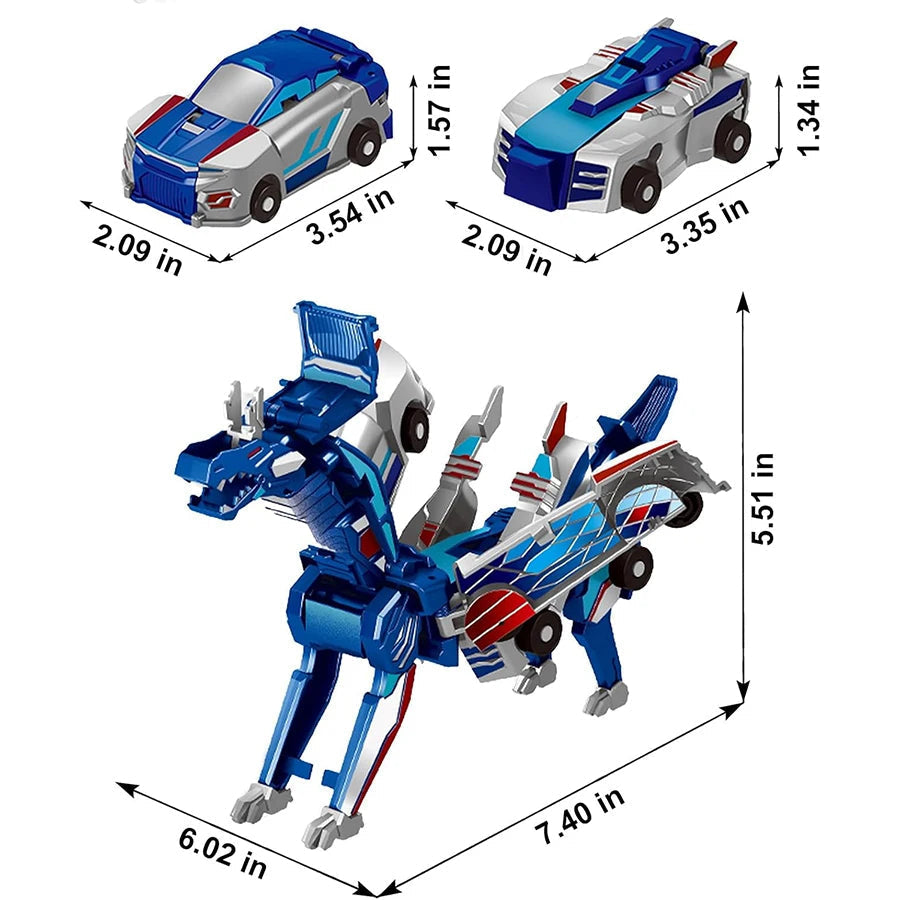 2 in 1 Transforming Race Car