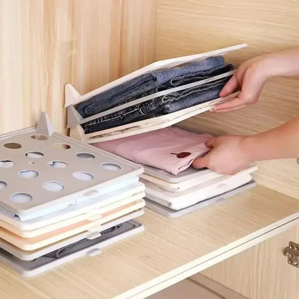 Stackable Clothes Organizer Board