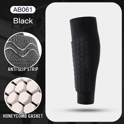 Shin Guard Socks Sleeves with Foam