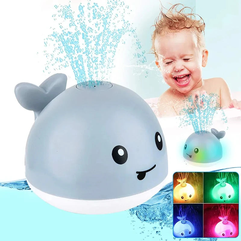 Rechargeable Whale Light-Up Bath Toy