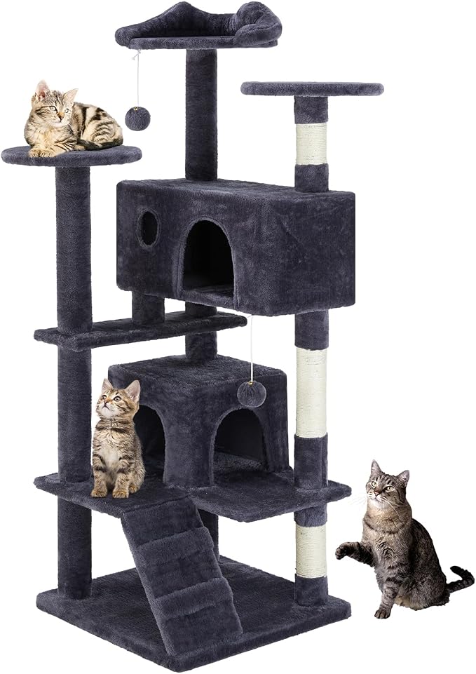 Cat Climbing Tower – High-Rise Cat House & Multi-Level Activity Center